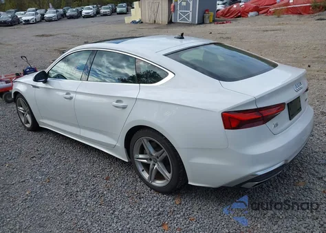 2021 Audi A5 Sportback Premium 45 Tfsi Quattro S Tronic из США, поврежденный, VIN WAUDACF56MA017742